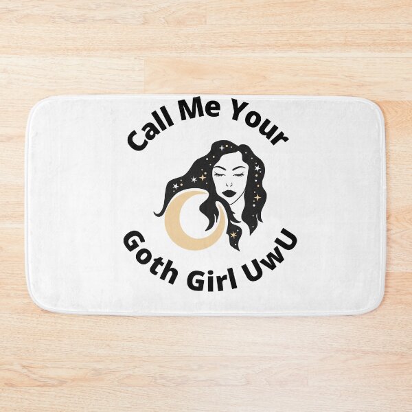 Item preview, Call Me Your Goth Girl UwU | Cute, Kawaii, Goth Design  designed and sold by LemonDemonzzz.