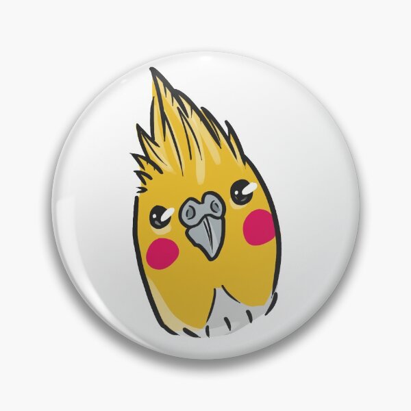 Item preview, Cute Curious Cockatiel designed and sold by TessellationTec.