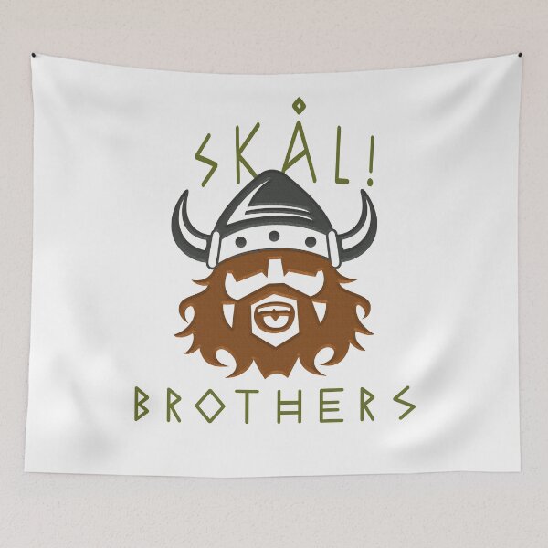 Item preview, Skål Brothers til ValHalla designed and sold by MacksMerch.