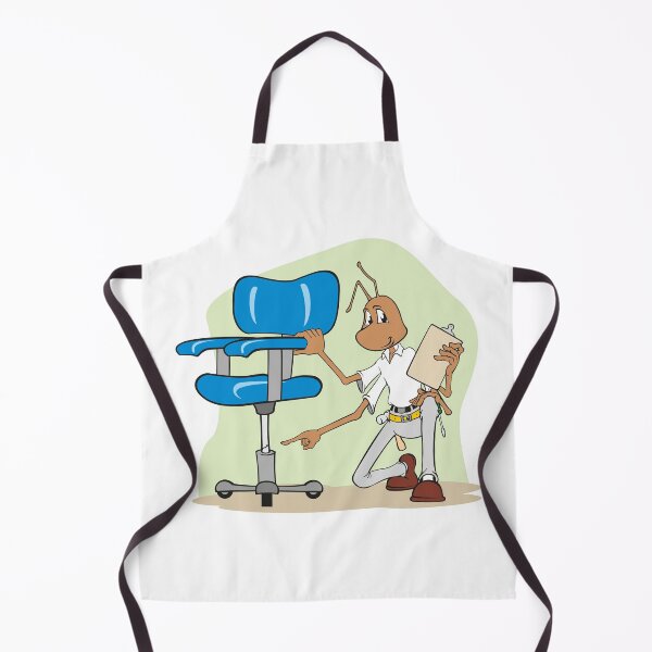 Item preview, Illustration mascot ant with clipboard and inspecting equipment. Ideal for catalogs, informative and institutional material designed and sold by LucianoCosmo.