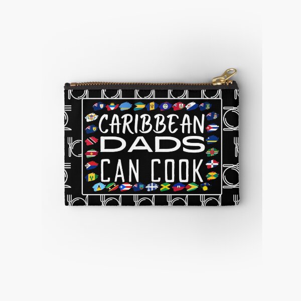 Item preview, "Caribbean Dads Can Cook" Graphic in White designed and sold by tolovee.