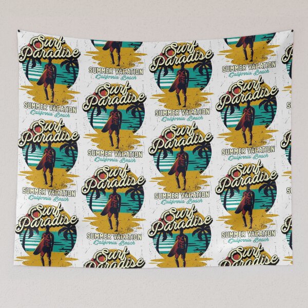Item preview, Surf Paradise Surf Sunset Design  designed and sold by boopsblunt.