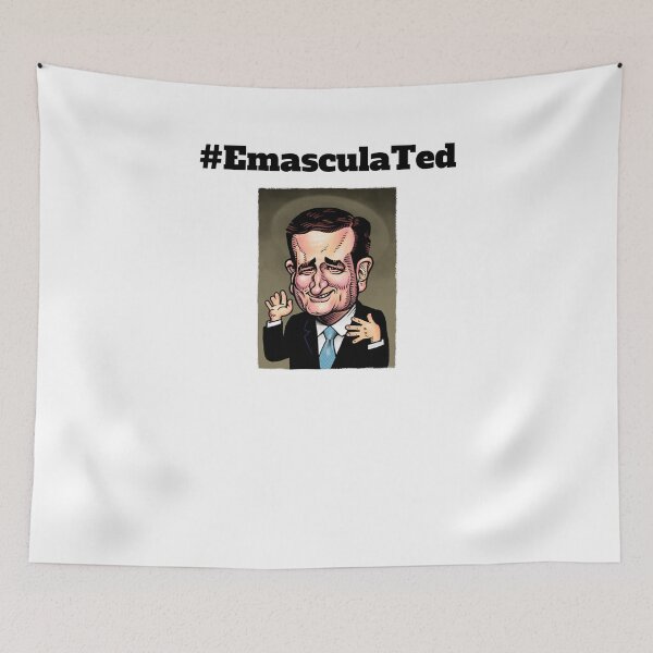 Item preview, Funny Ted Cruz Gifts - Emasculated Ted Cruz designed and sold by Galvanized.