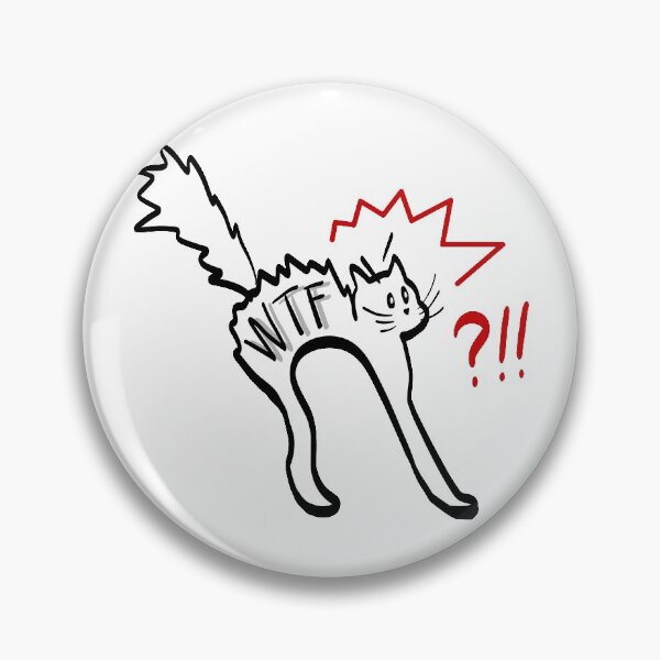Item preview, cat in shock designed and sold by LiquidCats.