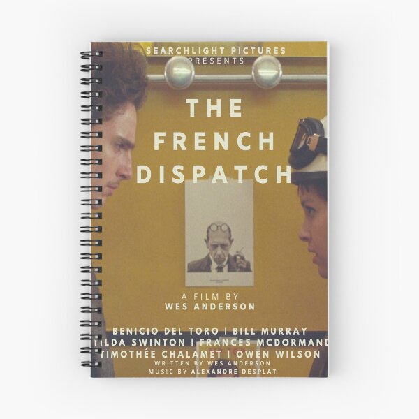 Item preview, the french dispatch (2021) designed and sold by therookiestore.
