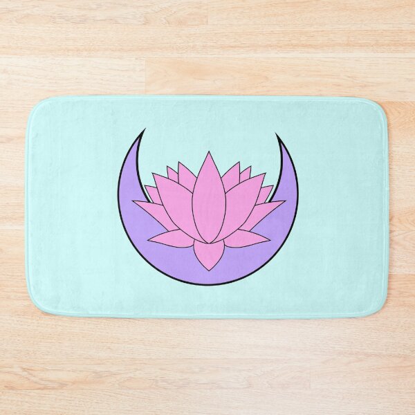 Item preview, Moon and Lotus - Purple designed and sold by TheeForestFox Shop.