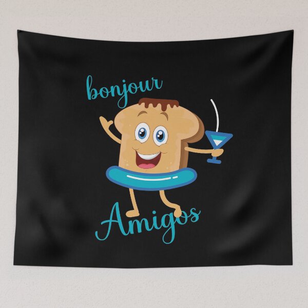 Item preview,  Bonjour Amigos designed and sold by ADAMYASS.