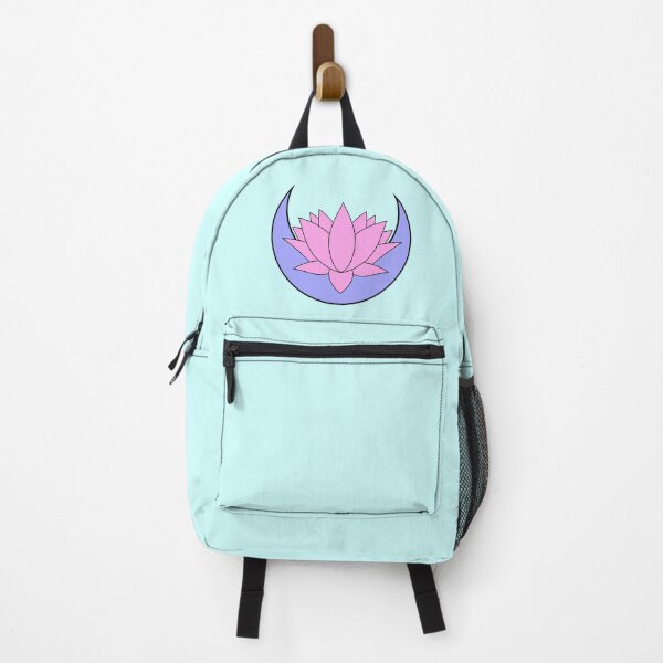 Item preview, Moon and Lotus - Indigo  designed and sold by TheeForestFox Shop.