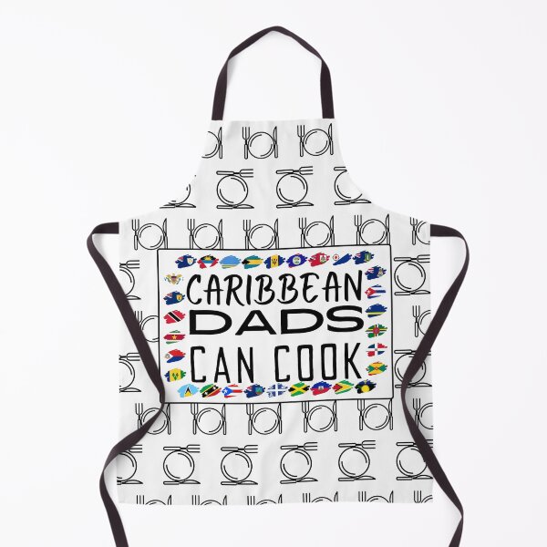 Item preview, "Caribbean Dads Can Cook" Graphic in Black designed and sold by tolovee.