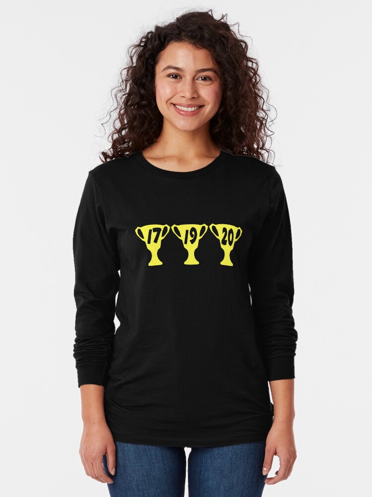 Thumbnail 2 of 5, Long Sleeve T-Shirt, Three Time Tiger Premierships designed and sold by RustyPanello.