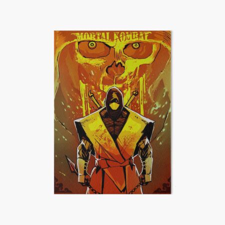 Artikel-Vorschau von Mortal Kombat Minimalistisches Videospiel & Film - Game Wall Art - Videospielkunst, designt und verkauft von Raminam-Designs.