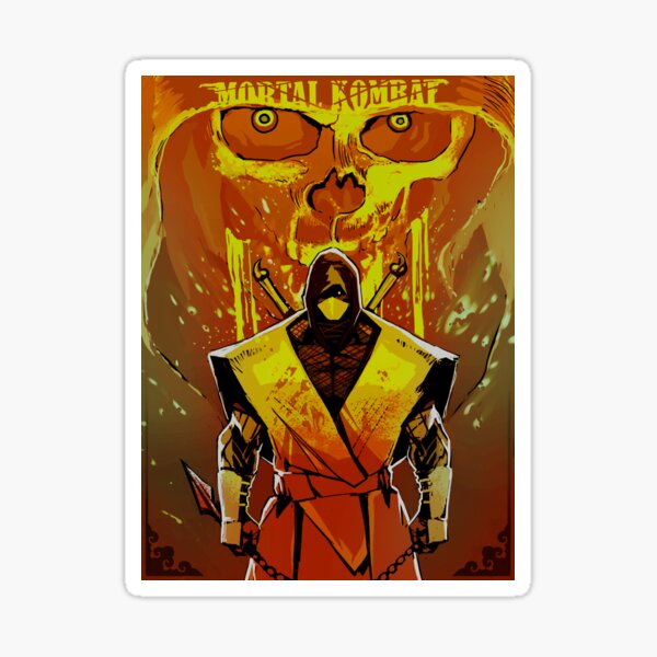 Artikel-Vorschau von Mortal Kombat Minimalistisches Videospiel & Film - Game Wall Art - Videospielkunst, designt und verkauft von Raminam-Designs.