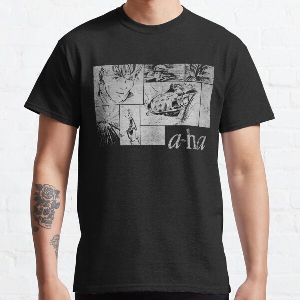 a-ha band 80s retro distressed vintage classic tshirt design Classic T-Shirt