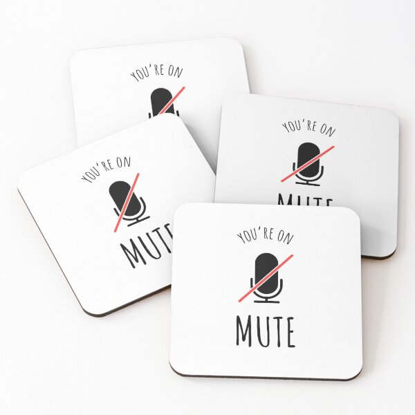 Item preview, Zoom Mute Mic Funny Design designed and sold by Doolman.