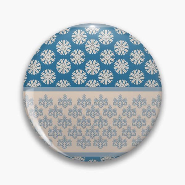 Aperçu de l'œuvre Motif Patchwork Motif Géométrique Japonais Classique Bleu créée et vendue par Anna Lemos.