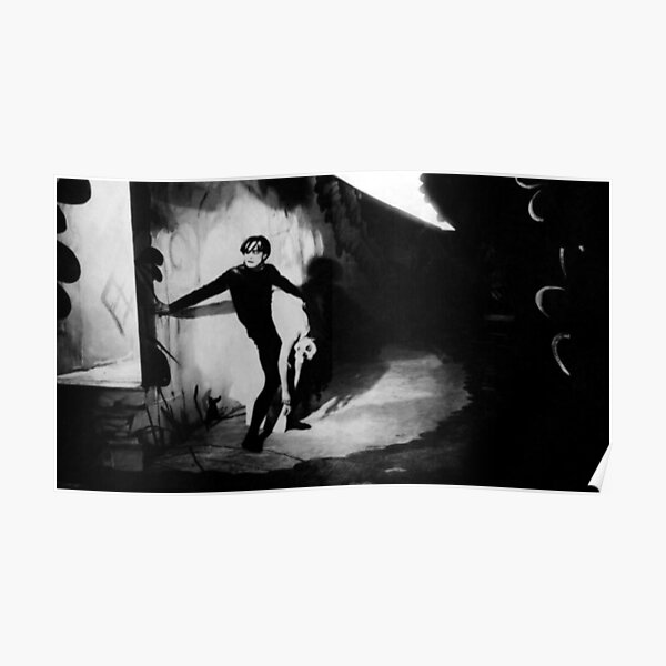Scene from The Cabinet of Dr Caligari Poster