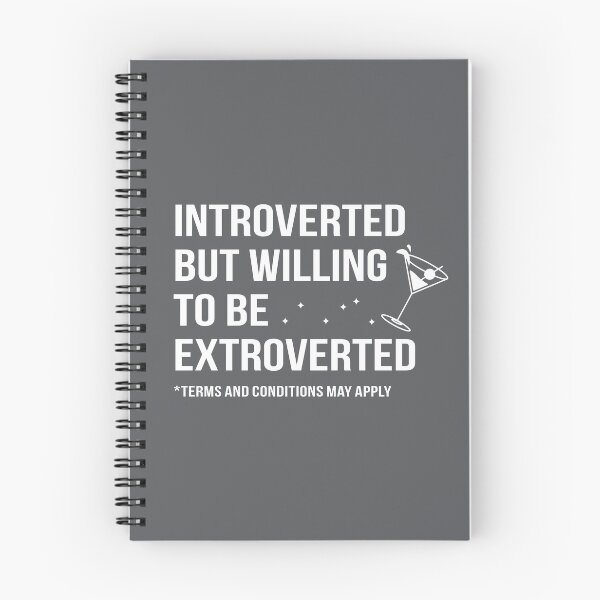Item preview, Introvert Willing To Be Extrovert designed and sold by Plan8.