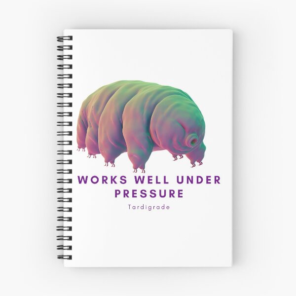 Item preview, Rainbow Tardigrade water bear under pressure designed and sold by Awesomefamily.