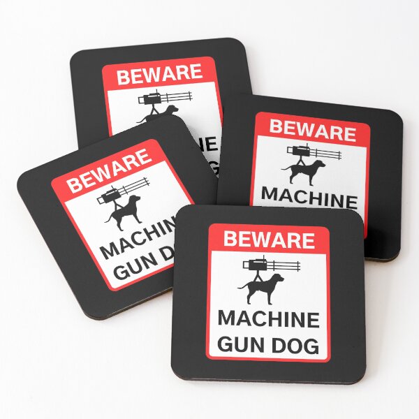 Item preview, BEWARE: MACHINE GUN DOG designed and sold by Axley.