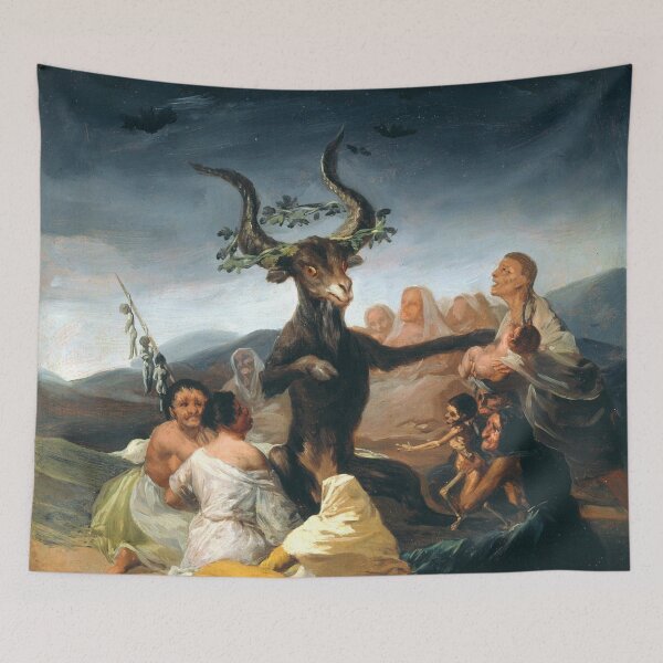 Item preview, Witches Sabbath, by Francisco Goya designed and sold by JustContemplate.
