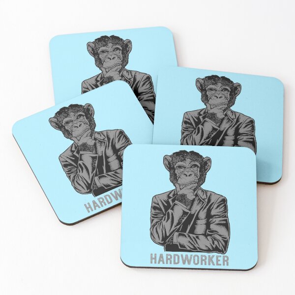 Item preview, Hard worker Monkey Dressed in Suit Design designed and sold by boopsblunt.