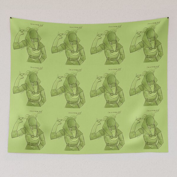 Item preview, Tali in Green designed and sold by artsywarden.