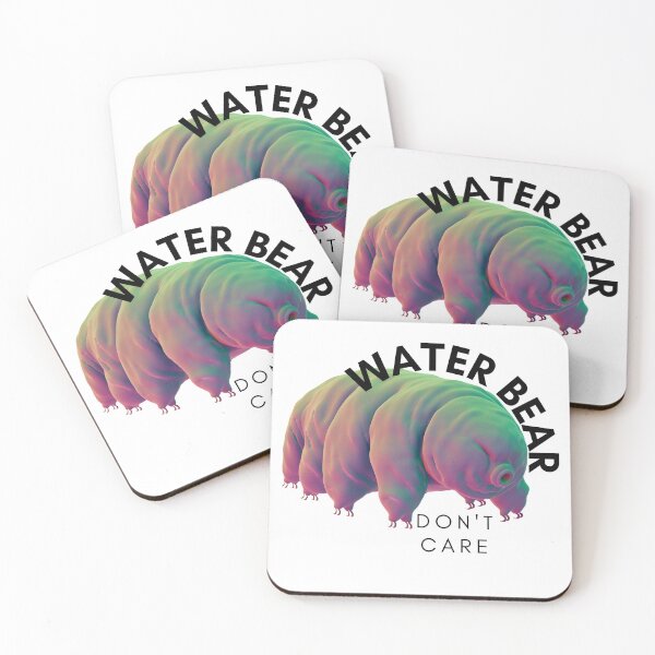 Item preview, Rainbow Water Bear Don't Care designed and sold by Awesomefamily.