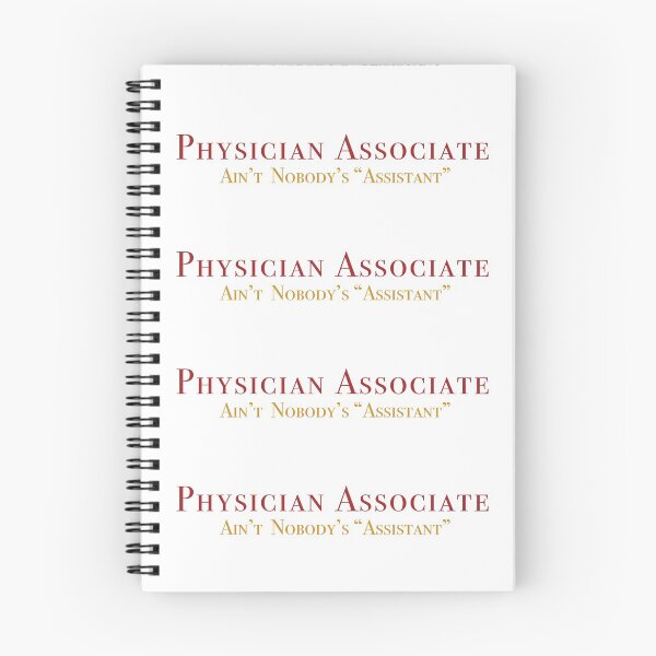 Item preview, Physician Associate white background designed and sold by jajatomtom.