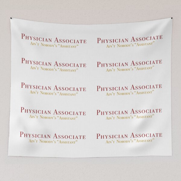 Item preview, Physician Associate white background designed and sold by jajatomtom.