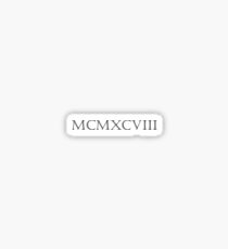 1998 Sticker