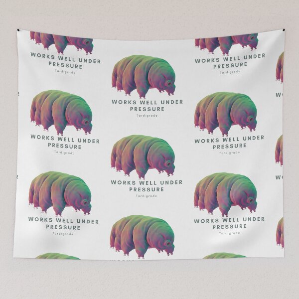 Item preview, Rainbow purple water beard under pressure designed and sold by Awesomefamily.