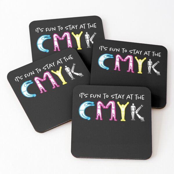 Item preview, It's Fun To Stay At The CMYK designed and sold by crossmark.