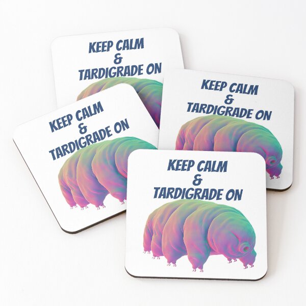 Item preview, Keep Calm and Tardigrade on designed and sold by Awesomefamily.