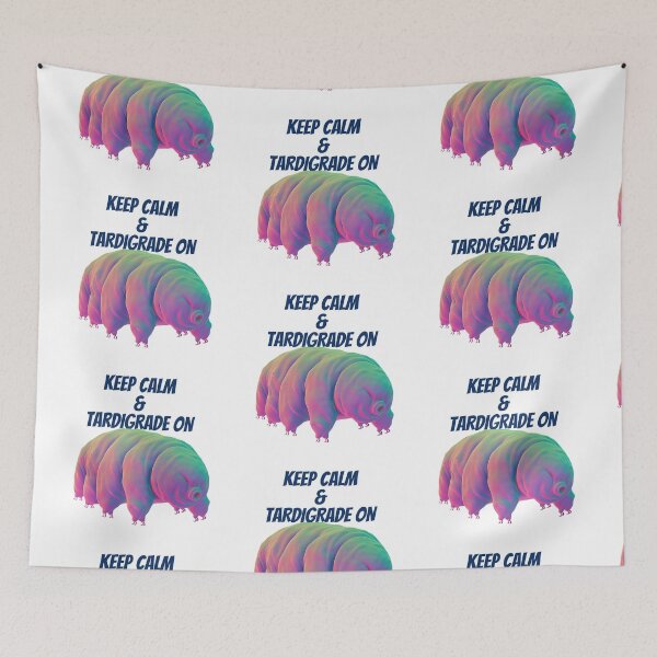 Item preview, Keep Calm and Tardigrade on designed and sold by Awesomefamily.