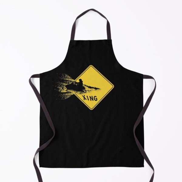 Item preview, Snowmobile Crossing Sign designed and sold by twHistory.