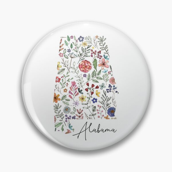 Item preview, Floral Alabama  designed and sold by Em0523.