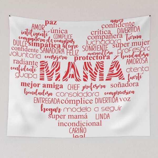 Item preview, heart mom words encouragement designed and sold by hateeyes.