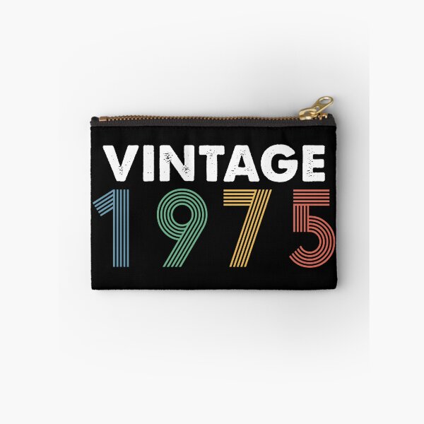 Item preview, Vintage 1975 - 46th Birthday - Black Background designed and sold by bestluck90.