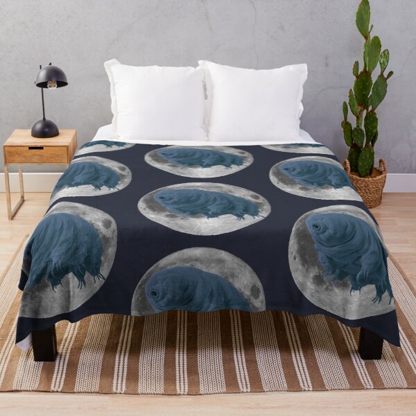 Aperçu de l'œuvre Tardigrade sur la lune créée et vendue par Awesomefamily.