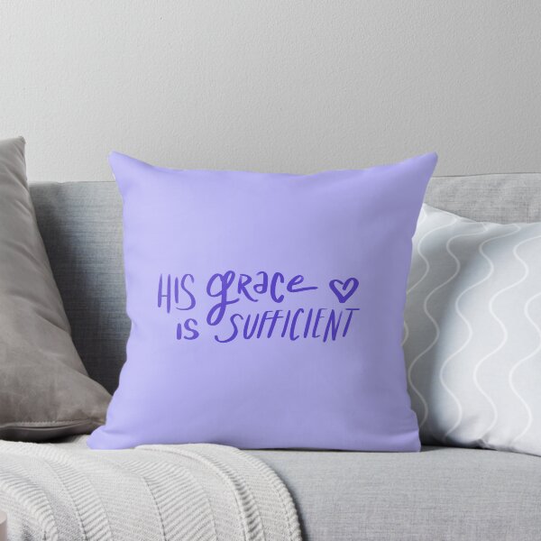 Item preview, HIS GRACE IS SUFFICIENT designed and sold by handletteringem.