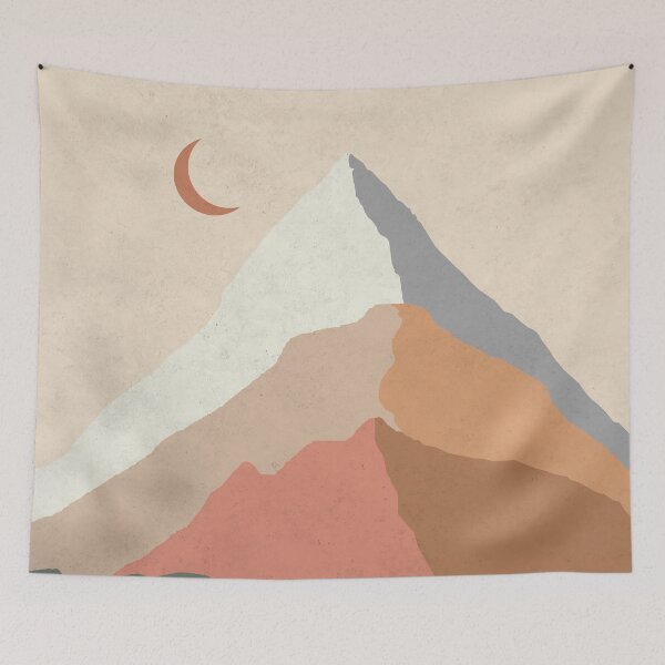 Item preview, Minimal Mountain Landscape designed and sold by ind3finite.