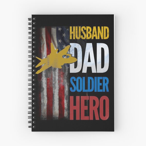 Item preview, Husband dad soldier hero v2 designed and sold by mwebba2005.