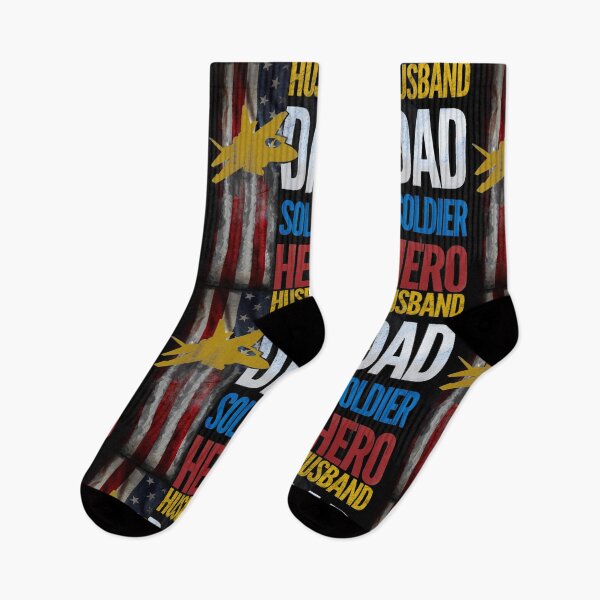 Item preview, Husband dad soldier hero v2 designed and sold by mwebba2005.