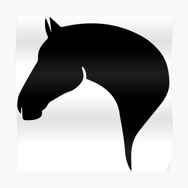 Wandbilder Pferd Silhouette Redbubble