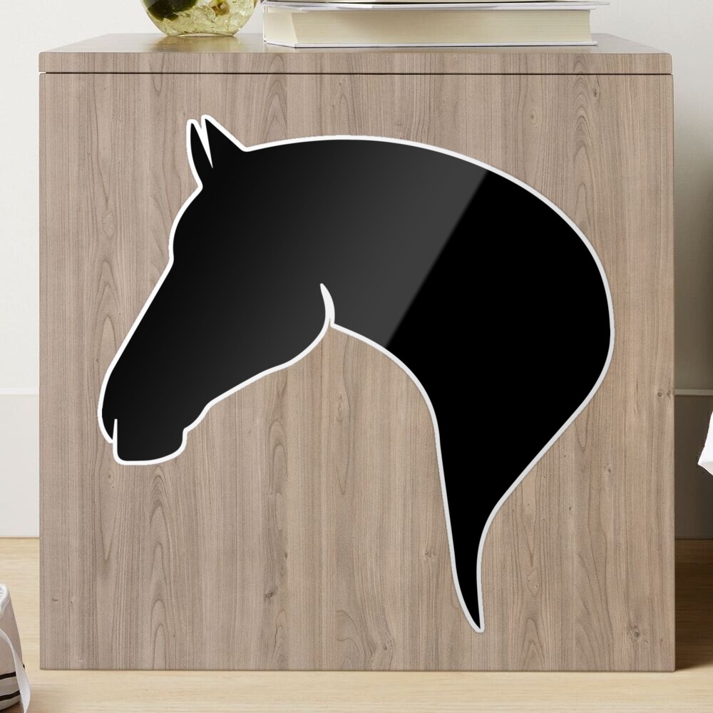 Sticker buste Cheval