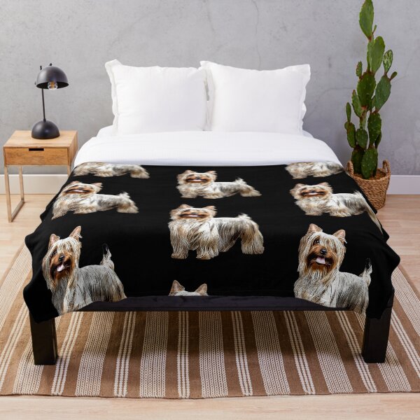 Australian Silky Terrier Throw Blanket