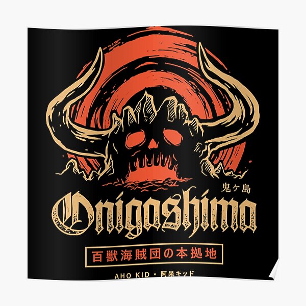 Onigashima Posters Redbubble