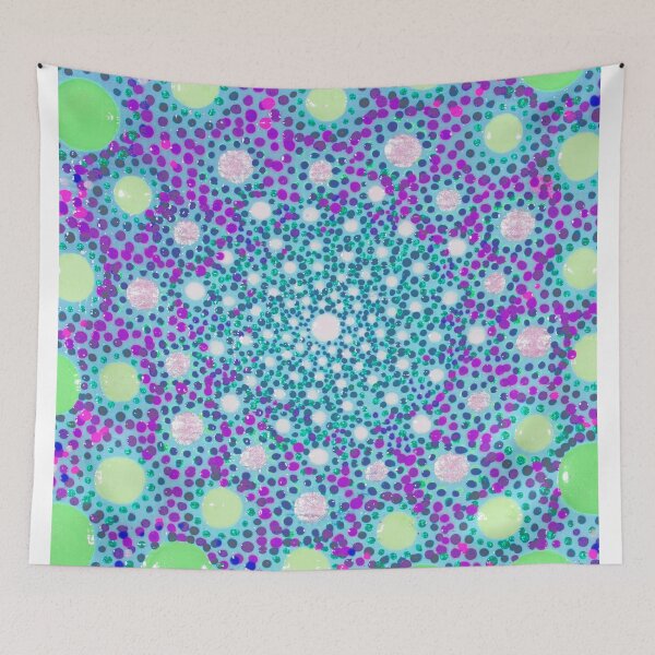 Item preview, Copy of Stars - Green & Purple designed and sold by Amy Diener.