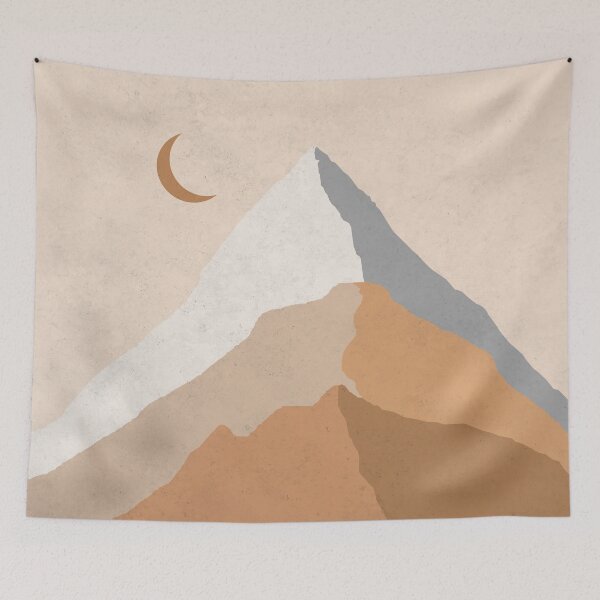 Item preview, Mid Century Modern Minimal Landscape designed and sold by ind3finite.