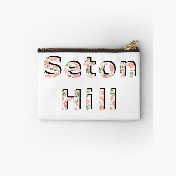 Item preview, pink floral seton hill logo designed and sold by jajatomtom.